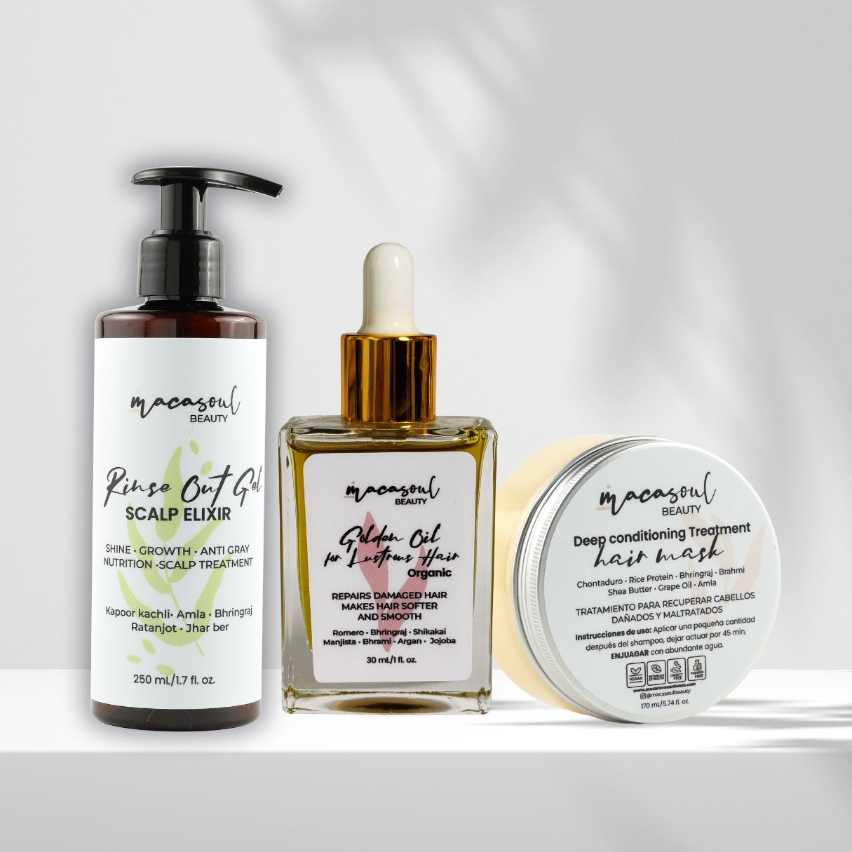 Kit Ritual Capilar: Fortalecimiento, Crecimiento y Brillo