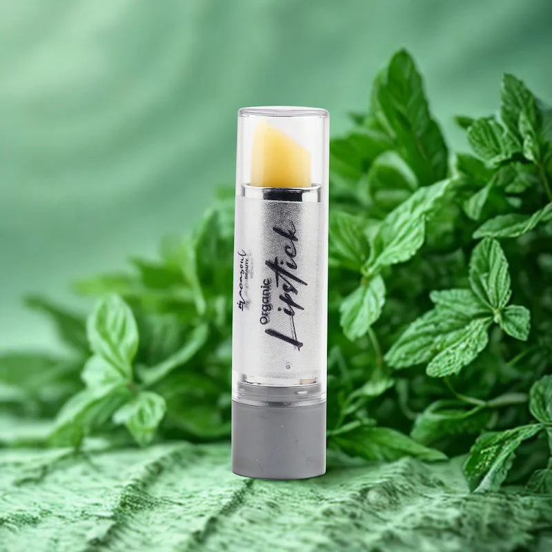 Labial de Brillo Natural y Transparente (Lipstick Crystal) - Vegano 4.5g