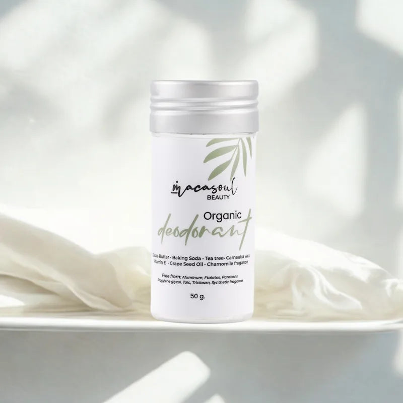 Desodorante Natural Orgánico Sin Aluminio ni Parabenos (Organic Deodorant) - 50g