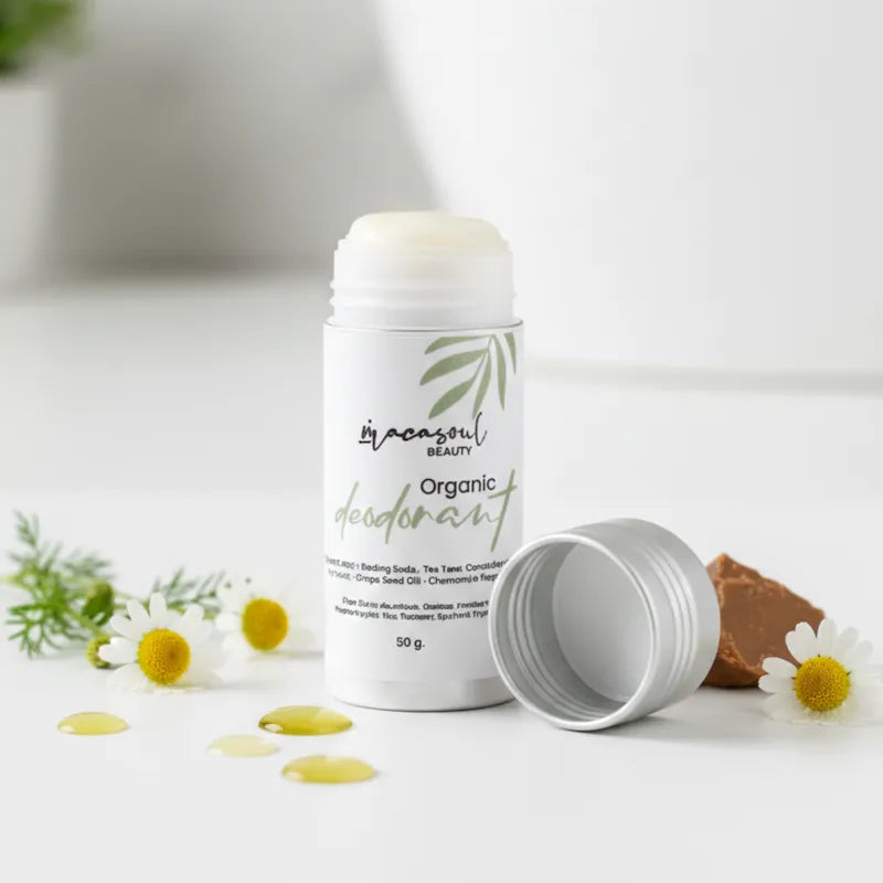Desodorante Natural Orgánico Sin Aluminio ni Parabenos (Organic Deodorant) - 50g