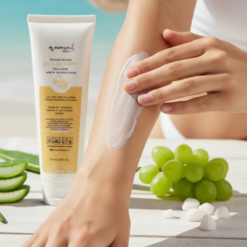 Protector Solar Orgánico para Rostro y Cuerpo SPF 50 (Face & Body Sunscreen) - 120ml