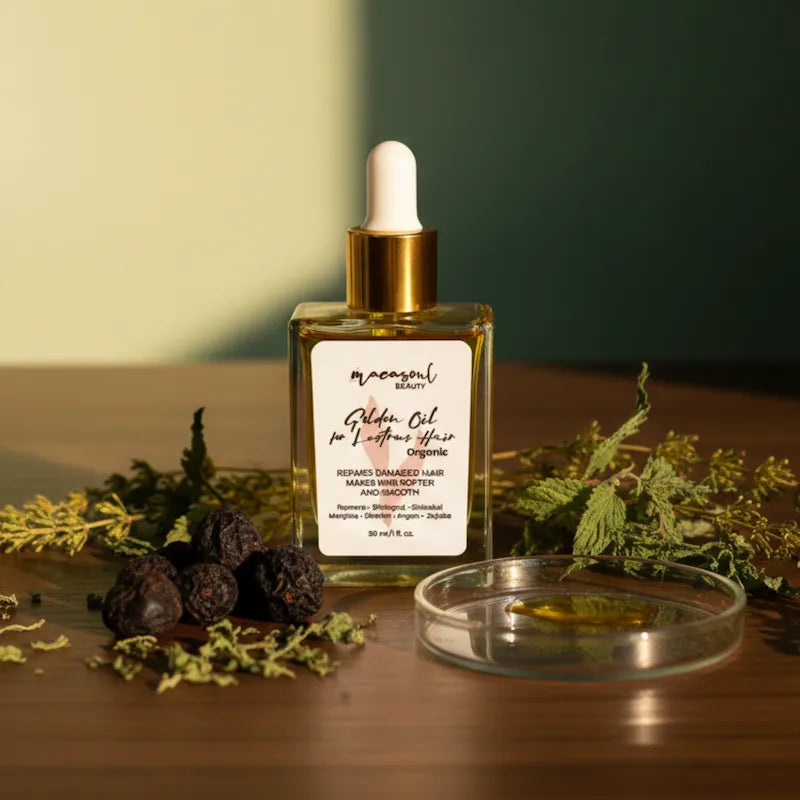 Aceite Capilar Iluminador con Destellos de Oro (Golden Oil Lustrous) - Efecto Glow 30ml