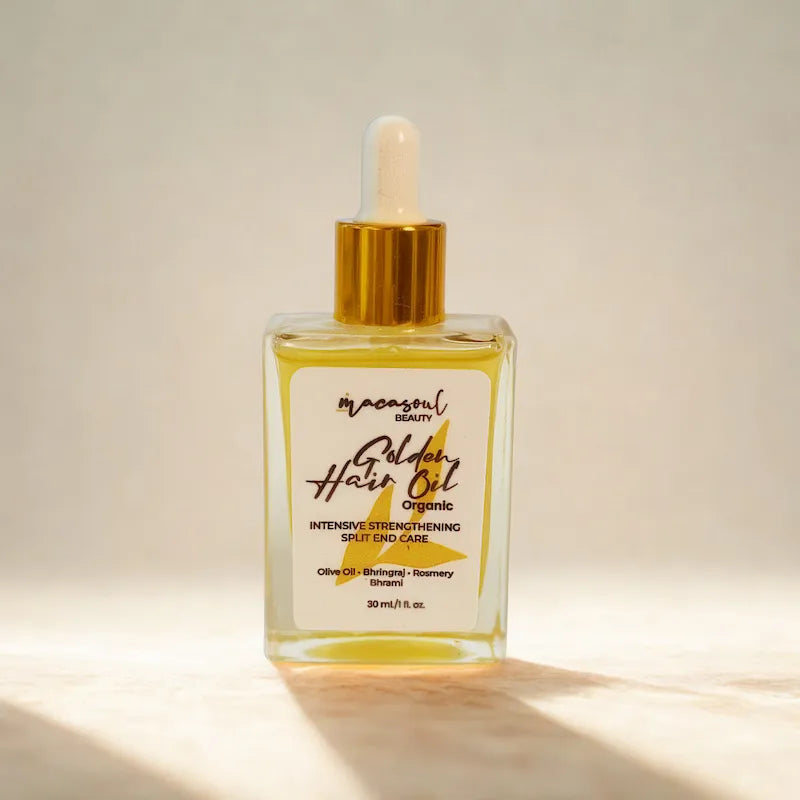 Aceite Capilar Iluminador y Nutritivo (Golden Hair Oil) - Brillo y Protección 30ml