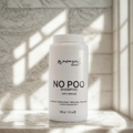 NO POO Dry Shampoo Anti-grease (80gr) Champú en Seco Natural para Control de Grasa, Volumen y Limpieza Inmediata sin Residuos Blancos