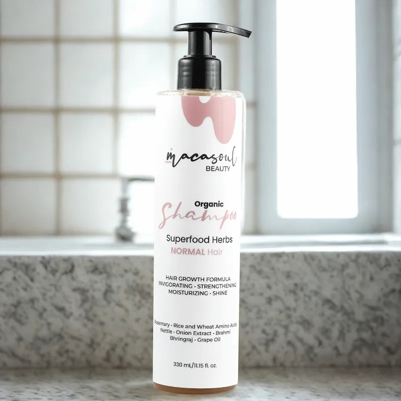 Champú Orgánico Nutritivo Cabello Normal (Super Food Herbs) - 330ml