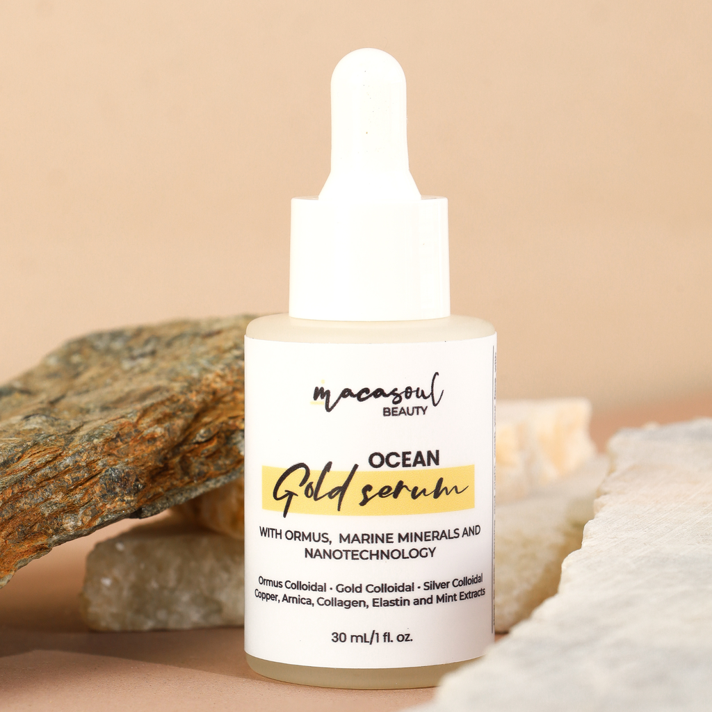 Ocean Gold Serum (30ml) Suero Tensor con Nanotecnología de Oro, Plata y ORMUS