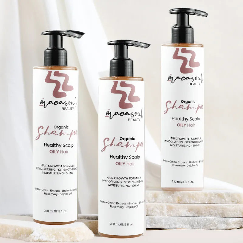Champú Orgánico para Cuero Cabelludo Graso (Healthy Scalp) - 330ml