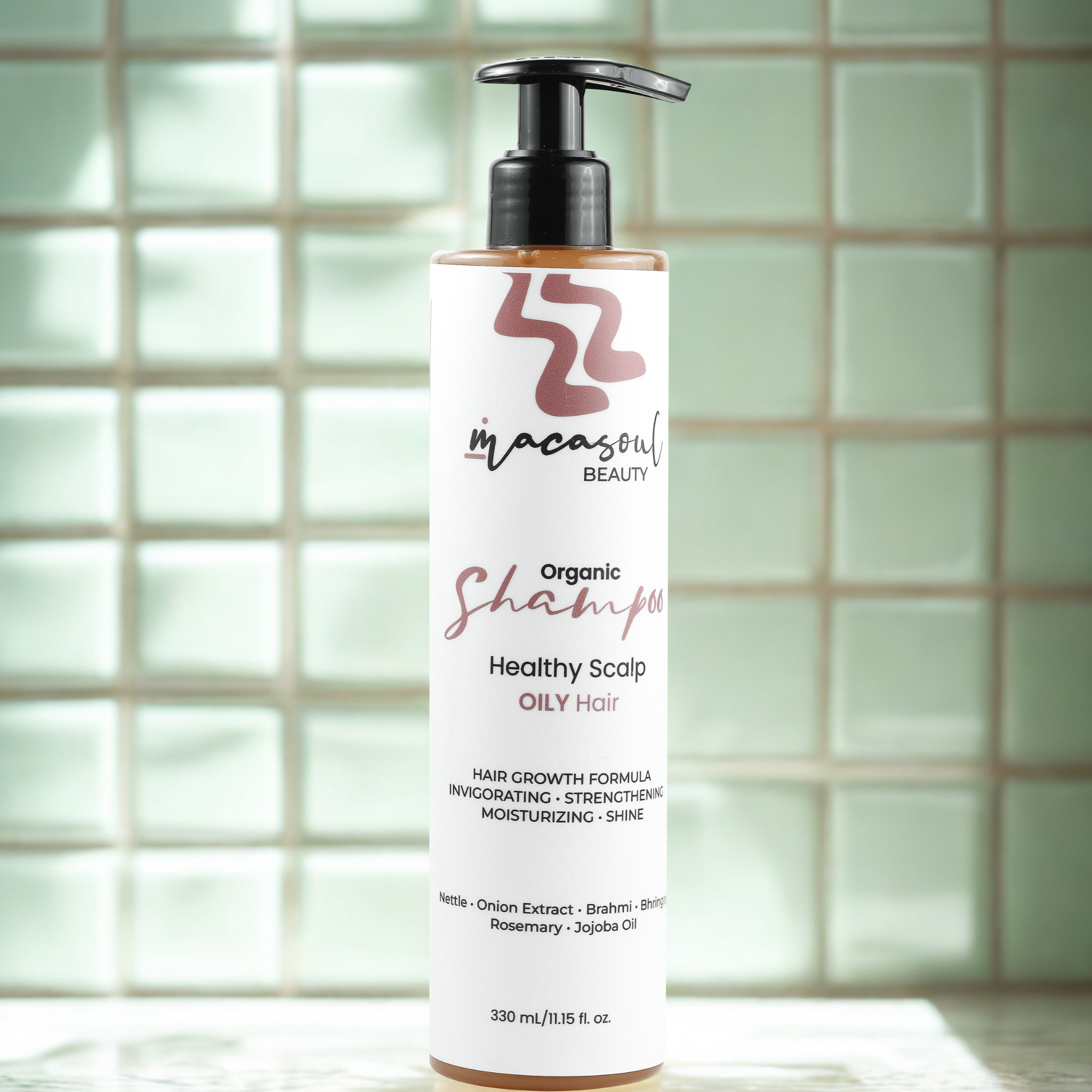 Oily Hair Shampoo Healthy Scalp (330ml) Champú Equilibrante con Jojoba, Romero, Ortiga y Aminoácidos de Arroz. Control de Grasa y Caspa.