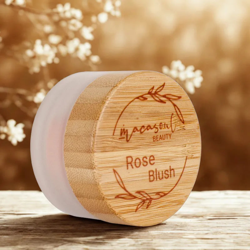 Rubor Orgánico Mate Rosado (Rose Blush) - 30g