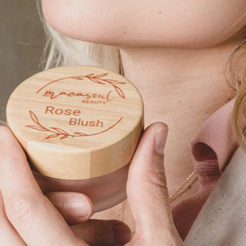 Rubor Orgánico Mate Rosado (Rose Blush) - 30g