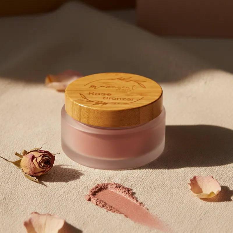 Polvo Bronceador Mineral Orgánico (Rose Bronzer) - 30g