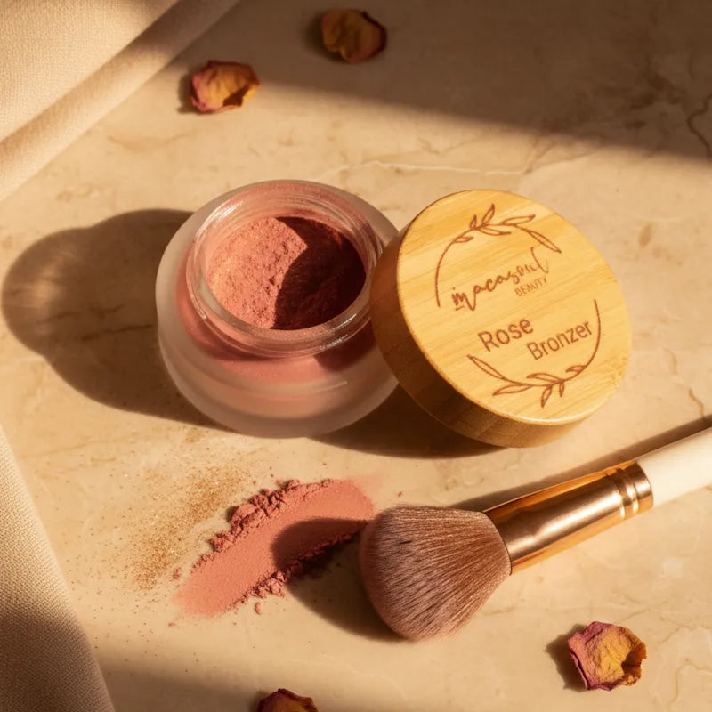 Polvo Bronceador Mineral Orgánico (Rose Bronzer) - 30g