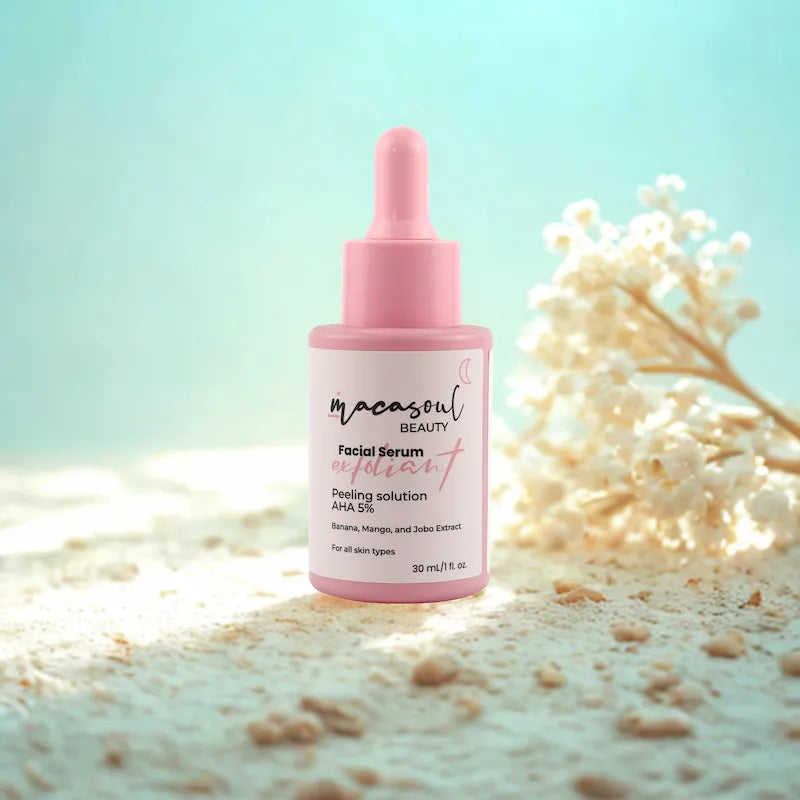 Serum Facial Exfoliante Biológico AHA 5% con Banana y Mango (Exfoliant) 30ml