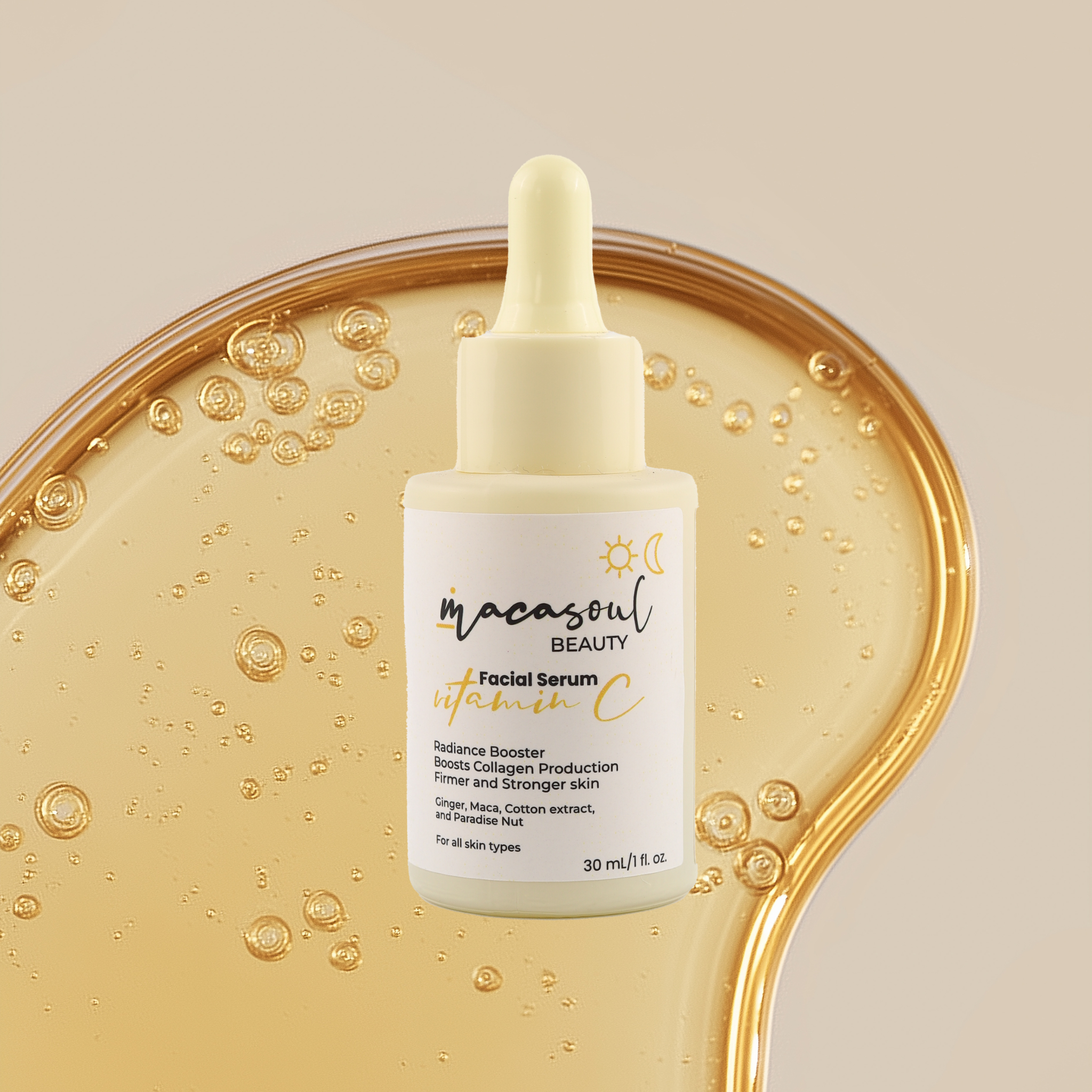 Facial Serum Vitamina C Radiance Booster (30ml) Firmeza y Luminosidad