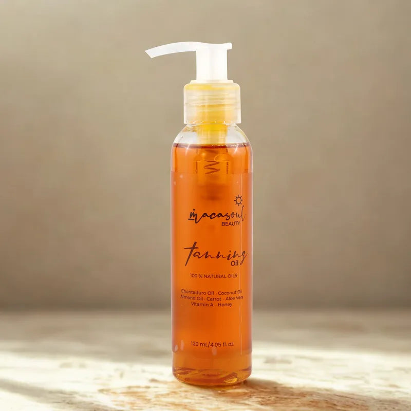 Aceite Bronceador Orgánico con Protección Solar (Be Tan Oil) - 120ml
