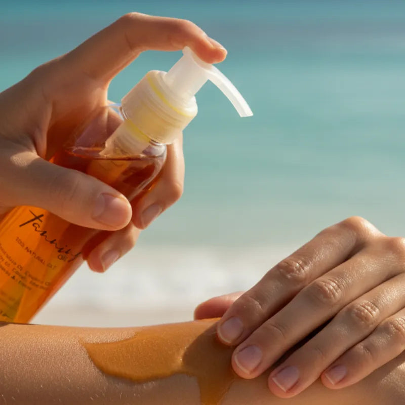Aceite Bronceador Orgánico con Protección Solar (Be Tan Oil) - 120ml