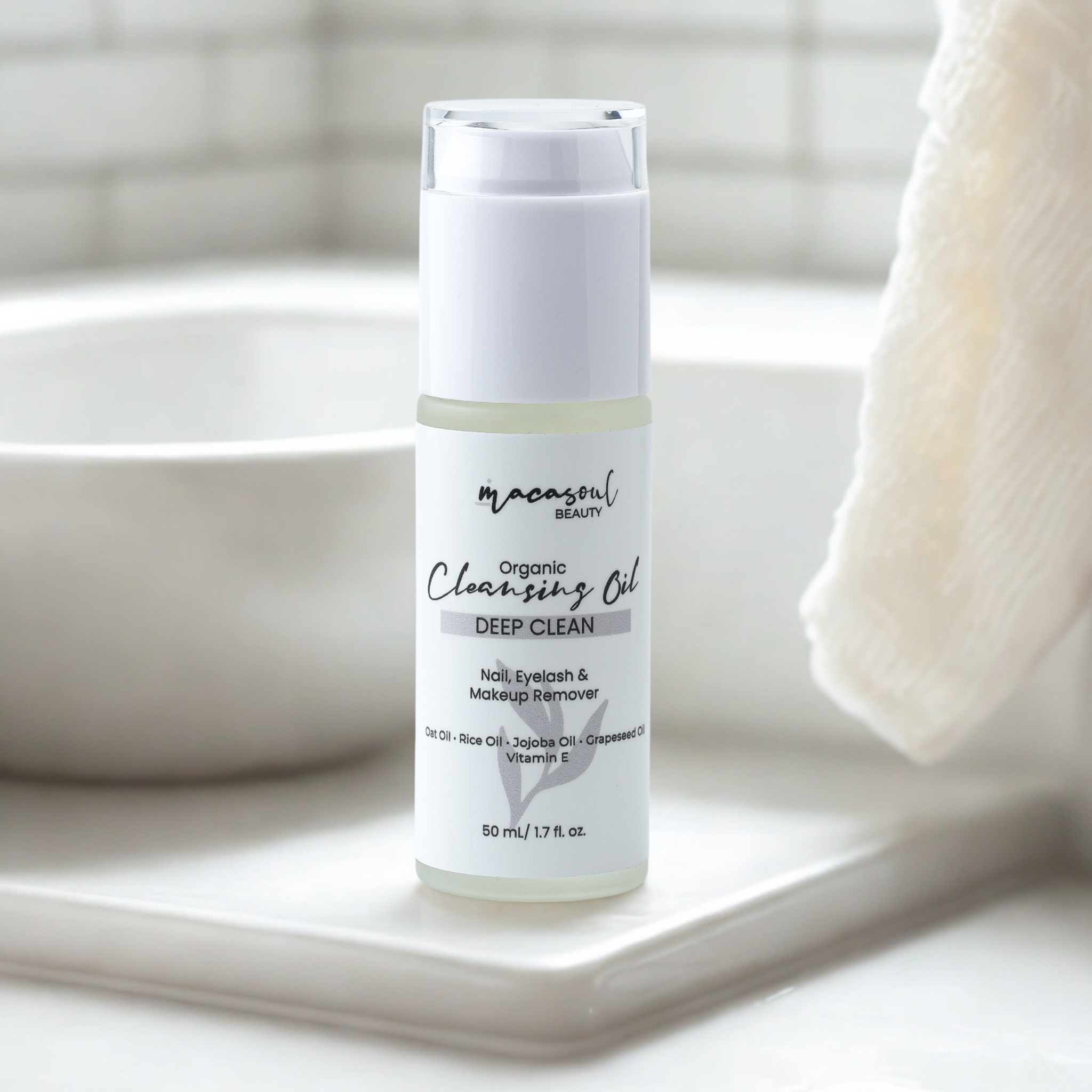 Aceite Limpiador Deep Clean (50ml) Limpieza Profunda y Natural con Aceite de Avena