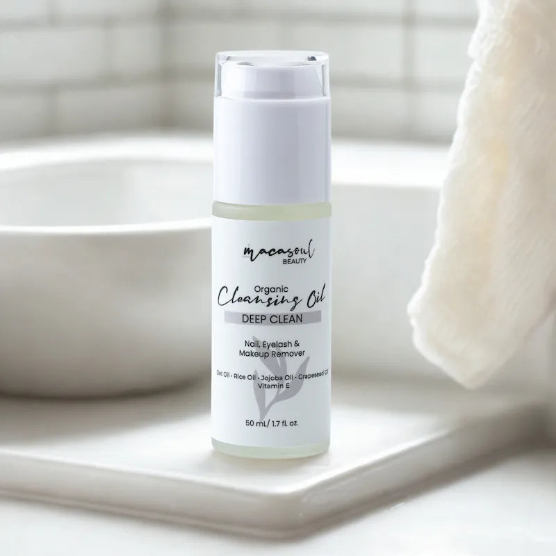 Aceite Desmaquillante y Limpiador Facial Natural (Deep Clean Oil) - Elimina Impurezas 50ml