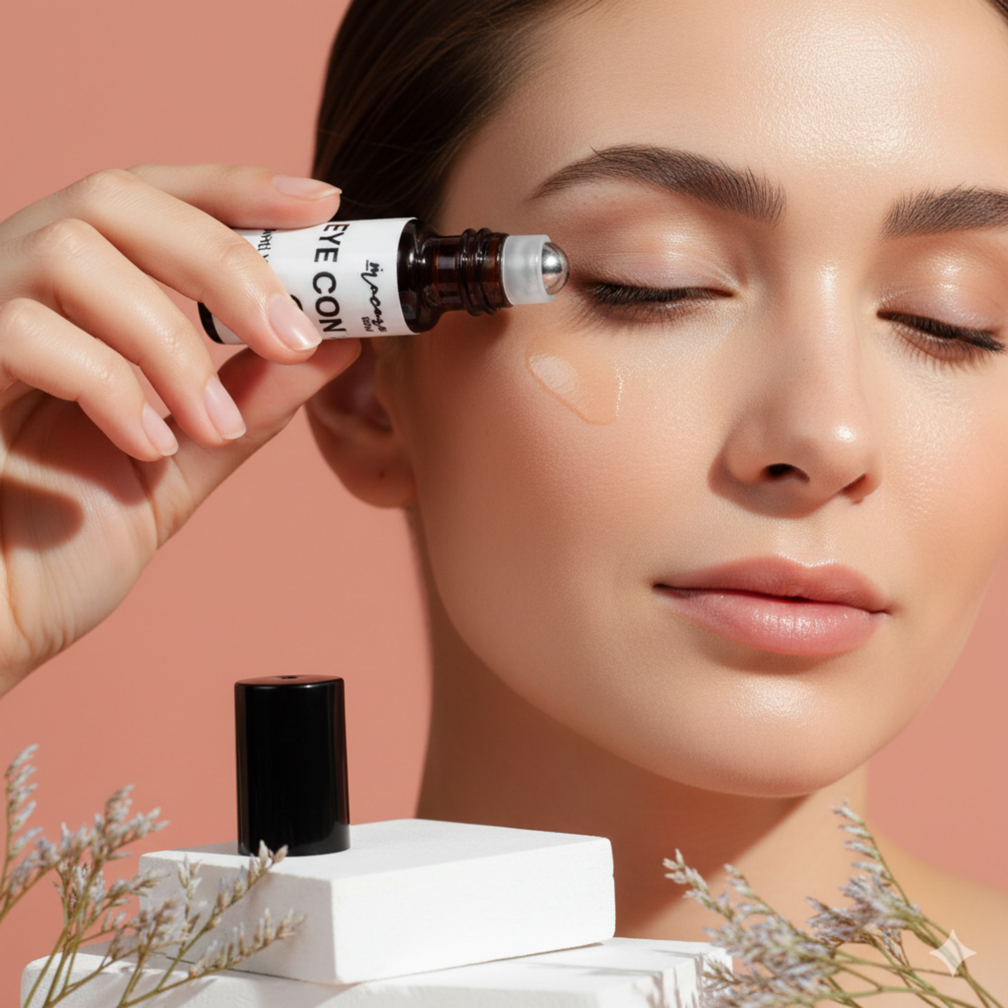 Luxury Eye Contour Oil (5ml) Roll-on Regenerador con Rosa Mosqueta y Prickly Pear