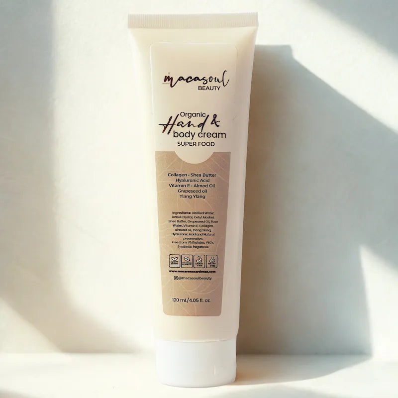 Crema Corporal y de Manos Nutritiva (Super Food) - Hidratación Profunda 120ml