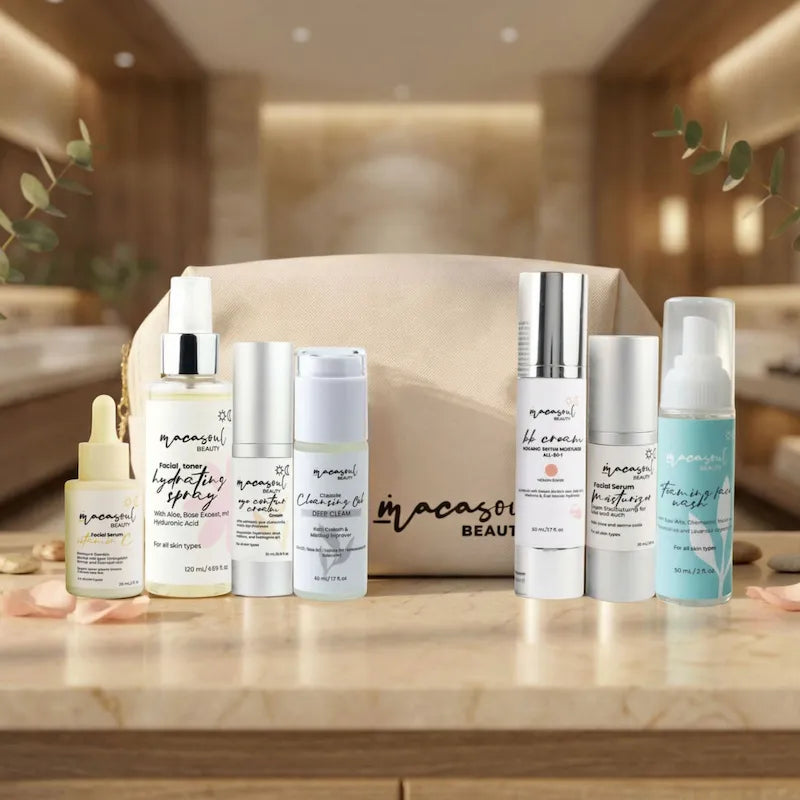 Kit de Viaje Opción B - Tu Ritual Orgánico Completo + Neceser de Regalo