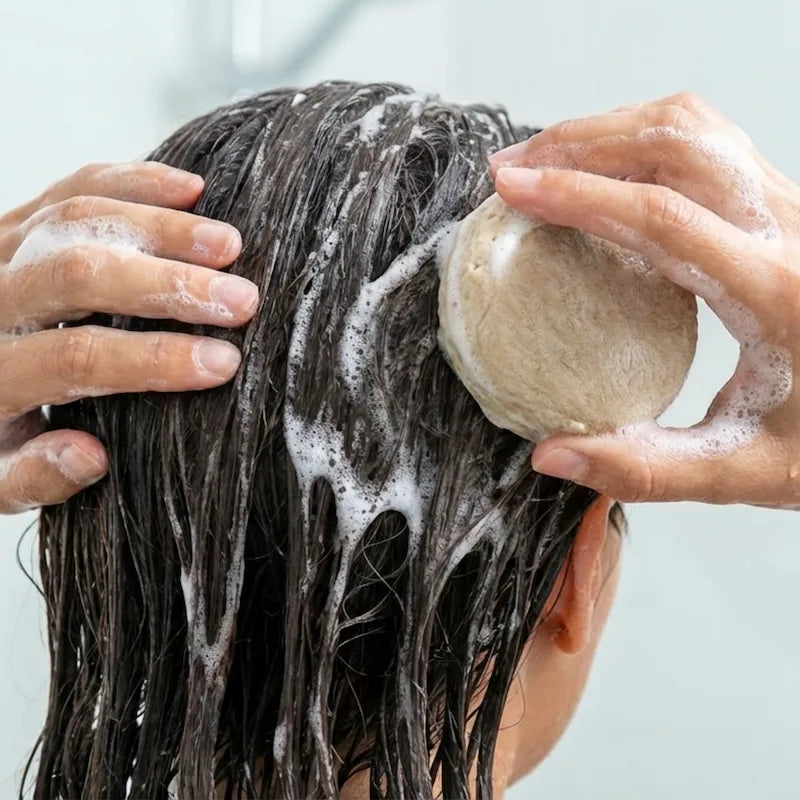Champú en Barra Orgánico Fortalecedor y Anti-Grasa (Shampoo Bar) - 80g