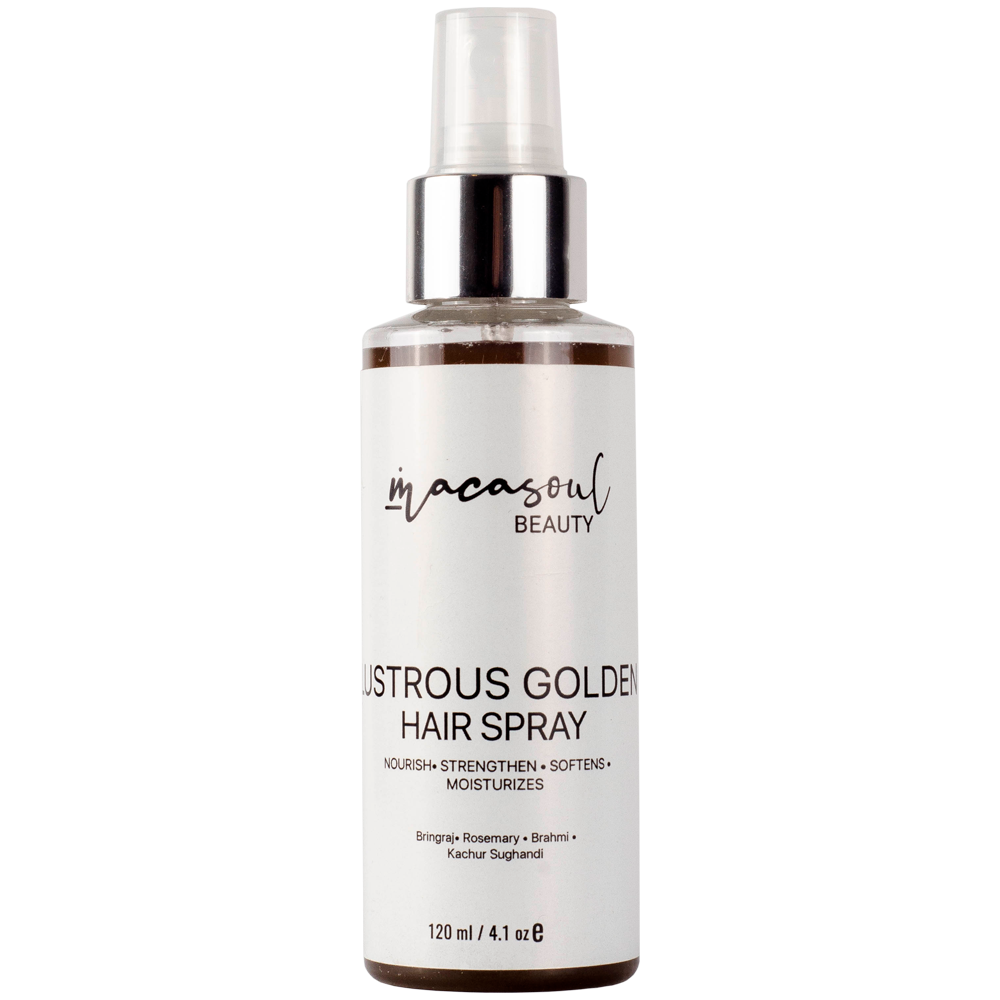 17 lustrous Golden hair spray